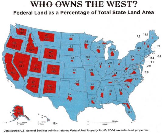 Federal-land-ownership-USA